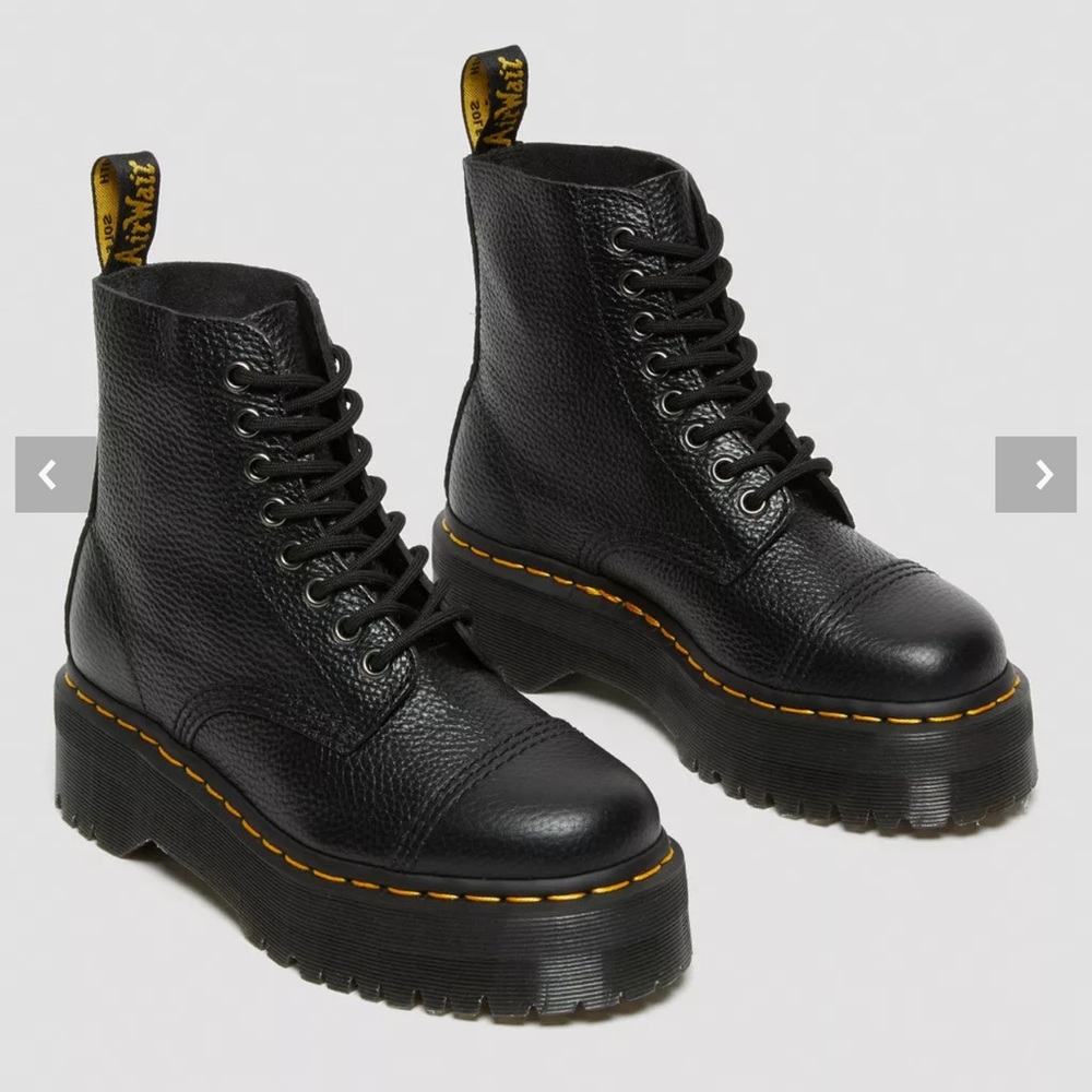 Dr. Marten zip up boots